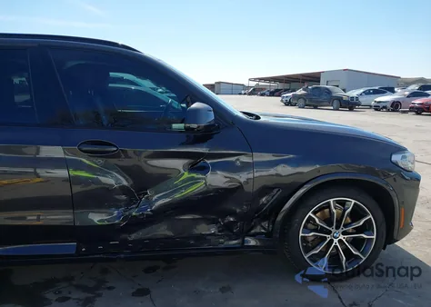 2023 BMW X3 xDrive30I из США, поврежденный, VIN 5UX53DP0XP9R64202